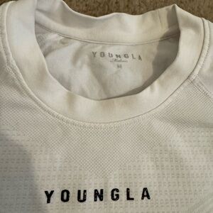 YoungLA Classic White Sweatshirt